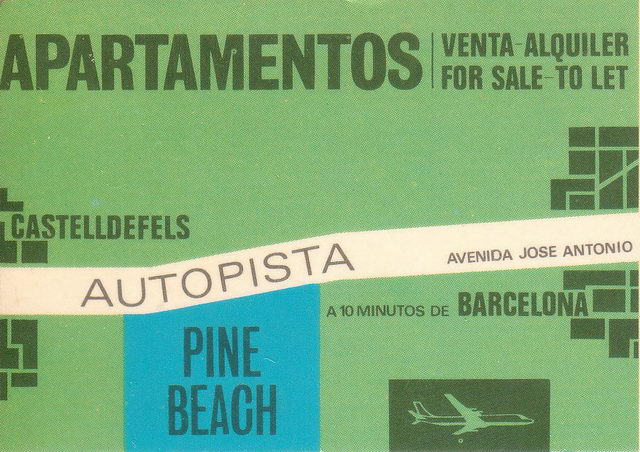Anuncio de venta y alquiler de apartamentos en PINE BEACH (Gav&agrave; Mar)